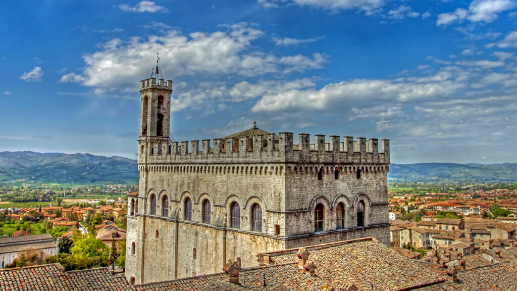 Consul Palace in the historic center of Gubbio